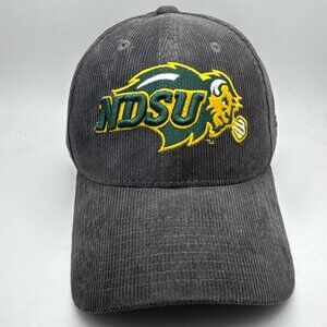 North Dakota State Bison Hat Cap Strapback Corduroy NCAA Football Mens College